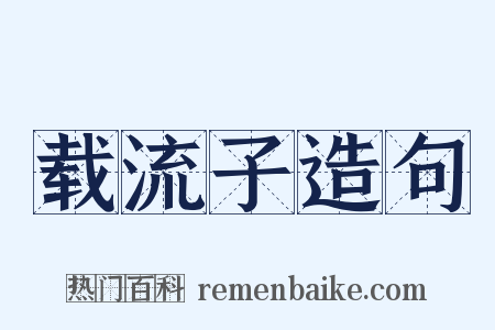 载流子造句是什么意思的图片